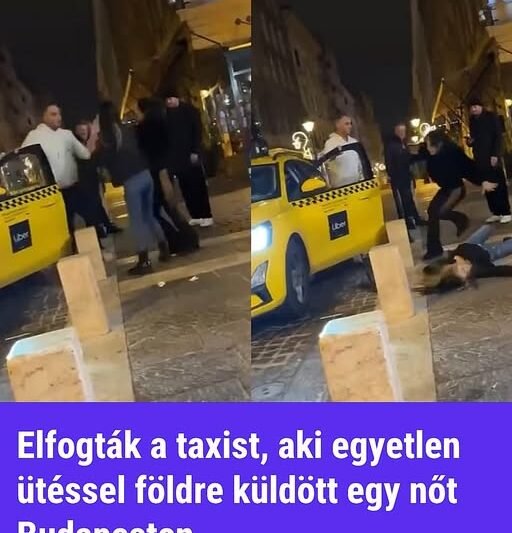 Elfogták a taxist, aki egyetlen ütéssel földre küldött egy nőt Budapesten