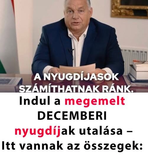 Indul a megemelt decemberi nyugdíjak utalása – ilyen pluszbevételekre számíthatnak még az idősek az év elején