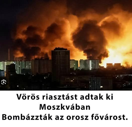 Tömeges dróntámadás érte Moszkvát, leálltak a járatok