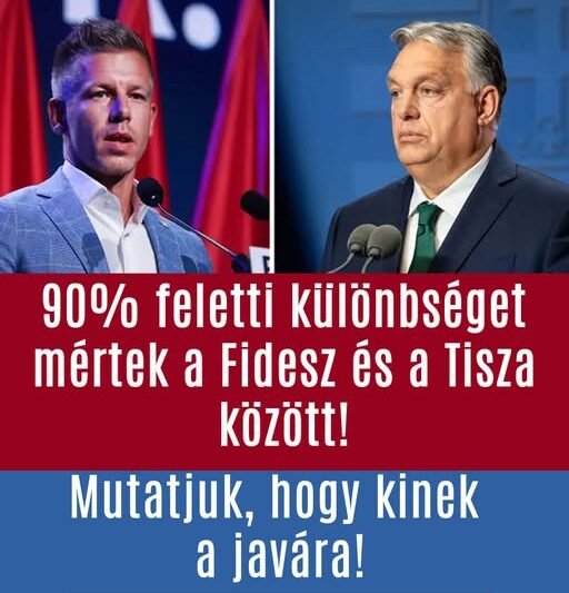 Friss adatok! Orbán Viktor vagy Magyar Péter? Felfoghatatlan a különbség a pártok között!