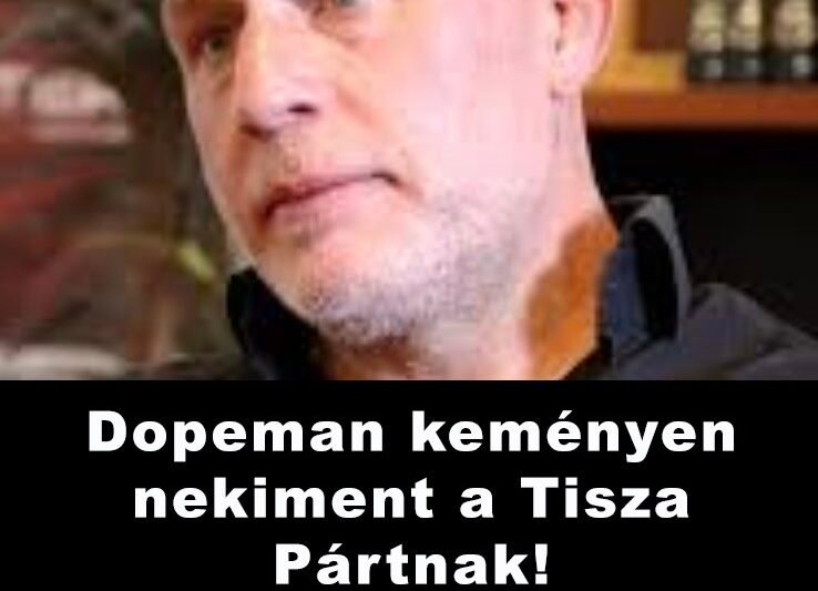 Dopeman hatalmas pofont adott Magyar Péternek !Dopeman olyat szólt be Magyar Péternek , hogy a fal adta a másikat, ez az eddigi legkeményebb kritika ! 👇 𝗖𝗶𝗸𝗸 𝗮 𝗵𝗼𝘇𝘇𝗮́𝘀𝘇𝗼́𝗹𝗮́𝘀𝗯𝗮𝗻