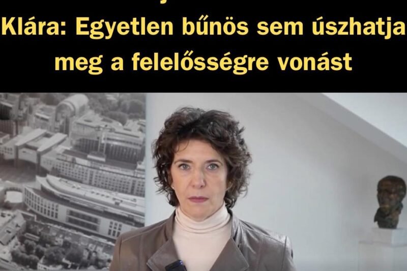 Rendkívüli bejelentést tett Dobrev Klára: Egyetlen bűnös sem úszhatja meg a felelősségre vonást