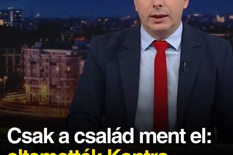 Csak a család ment el: eltemették Kontra Györgyöt, az M1 híradósát