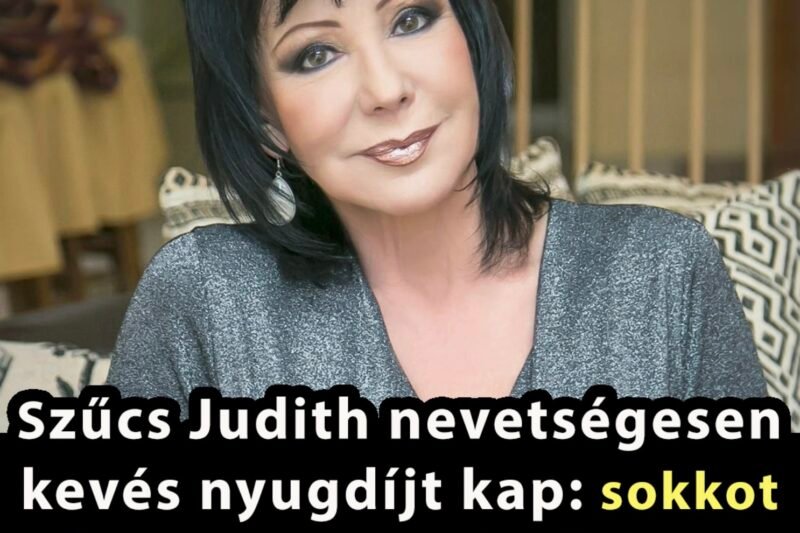 Szűcs Judith nevetségesen kevés nyugdíjt kap: sokkot kapott, amikor beállított hozzá a postás