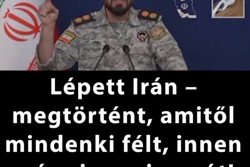 Lépett Irán – megtörtént, amitől mindenki félt, innen már nincs visszaút