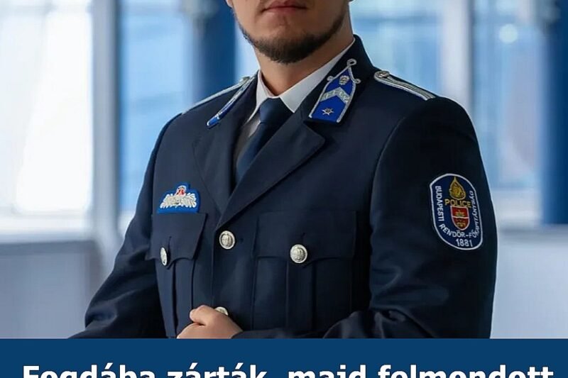 Fogdába zárták, majd felmondott – drámai körülmények között távozott a rendőrségtől Laponyi Zsolt