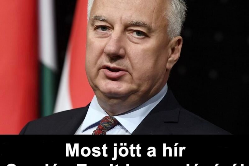 Most jött a rendkívüli hír Semjén Zsoltról