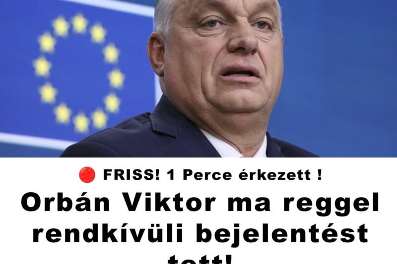 Most érkezett! Orbán Viktor bejelentést tett! Erre készüljünk ez lesz, ha tetszik, ha nem!
