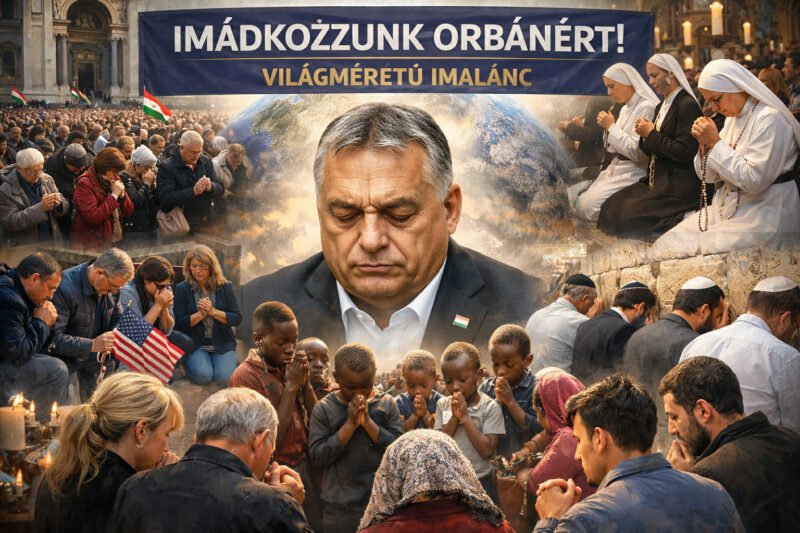 Imalánc indult Orbán Viktorért.. Az egész világ most érte imádkozik