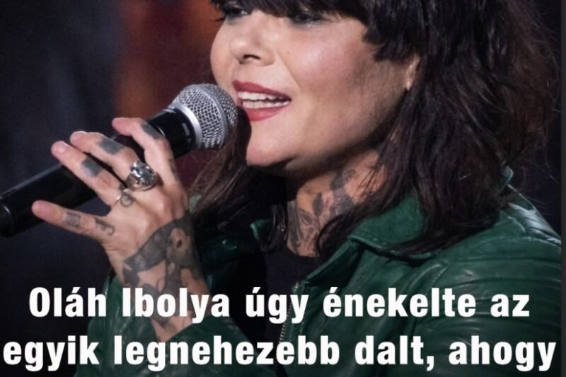 Oláh Ibolya úgy énekelte az egyik legnehezebb dalt, ahogy arra senki sem képes