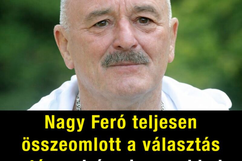 Nagy Feró teljesen összeomlott a választás után – drámai szavakkal beszélt a jövőről