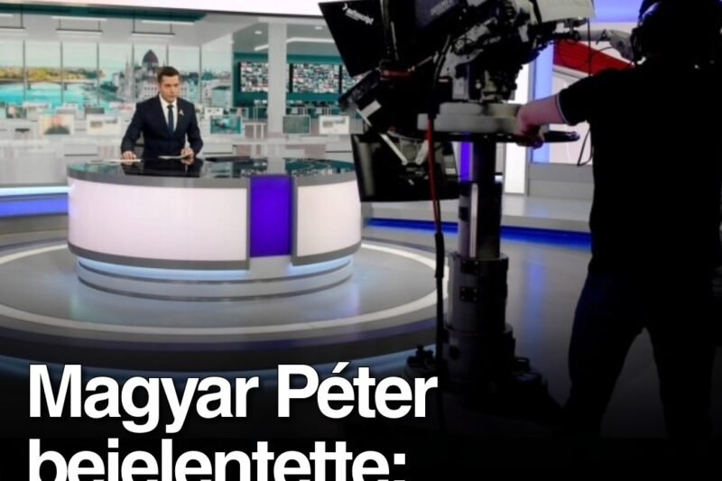 Magyar Péter bejelentette: Leállítják a köztévét