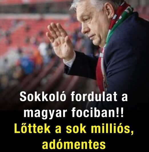 Isten veled magyar foci? Lőttek a sok milliós, adómentes fizetéseknek