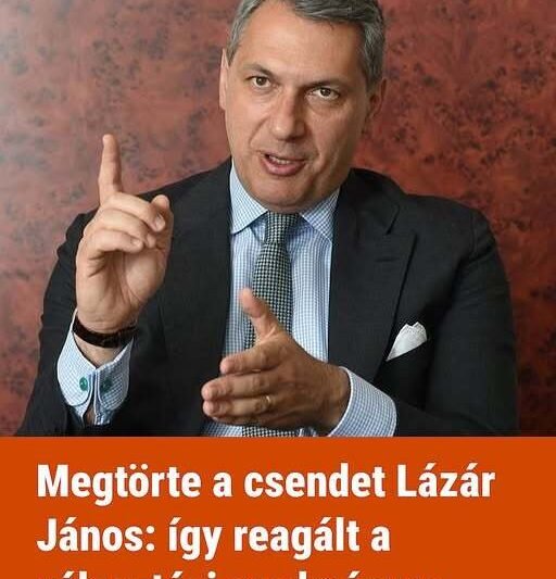 Megtörte a csendet Lázár János: így reagált a választási eredményre
