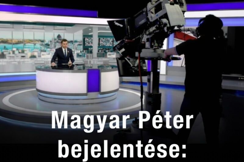 Magyar Péter bejelentése: Leállítják a köztévét