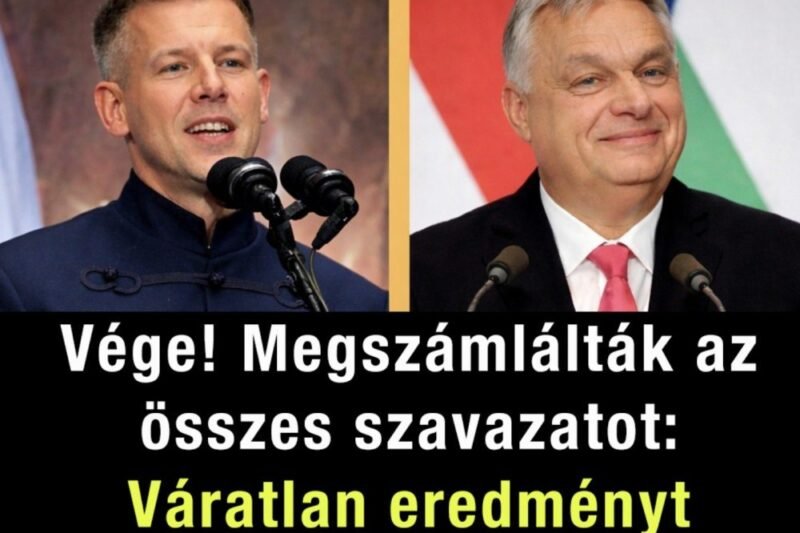 Vége! Megszámlálták az összes szavazatot, váratlan eredményt hozott