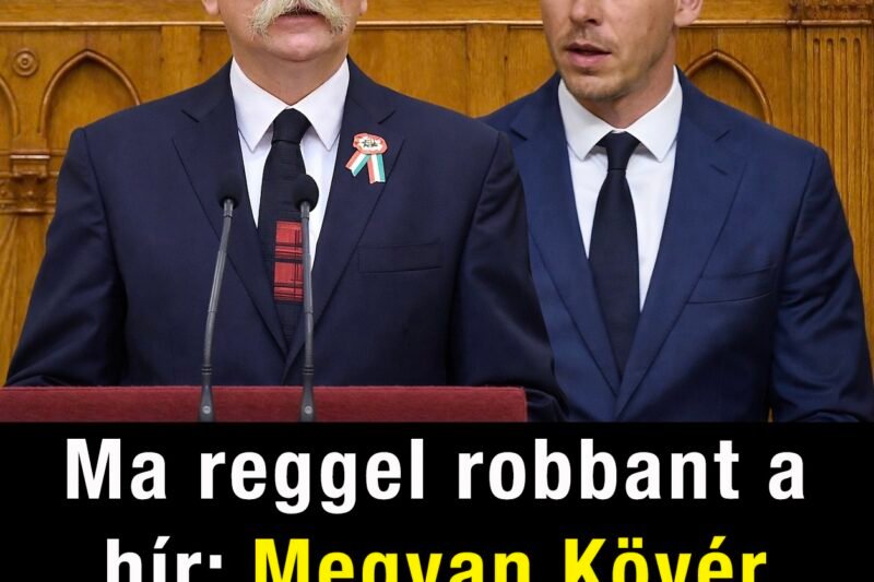 Ma reggel robbant a hír: Megvan Kövér László utódja