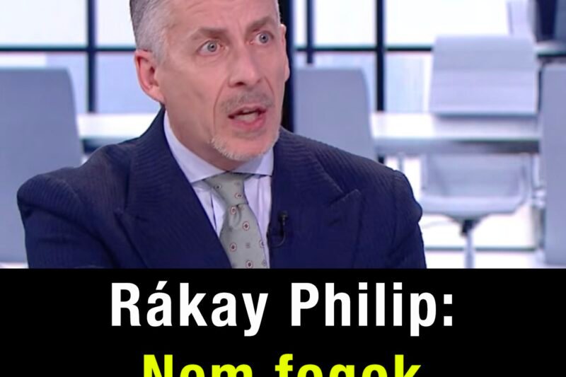 Rákay Philip vallomása: Nem fogok börtönbe menni
