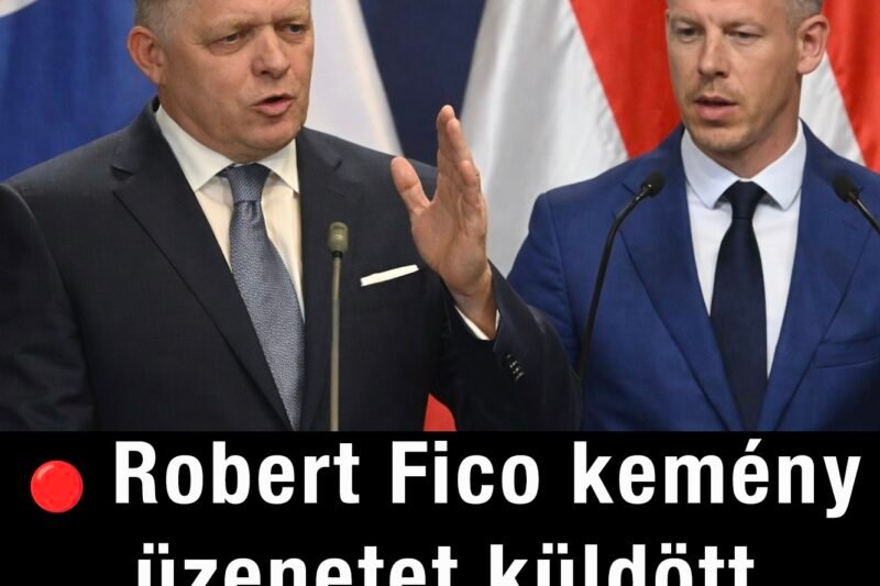 🔴 Robert Fico kemény üzenetet küldött Magyar Péternek!