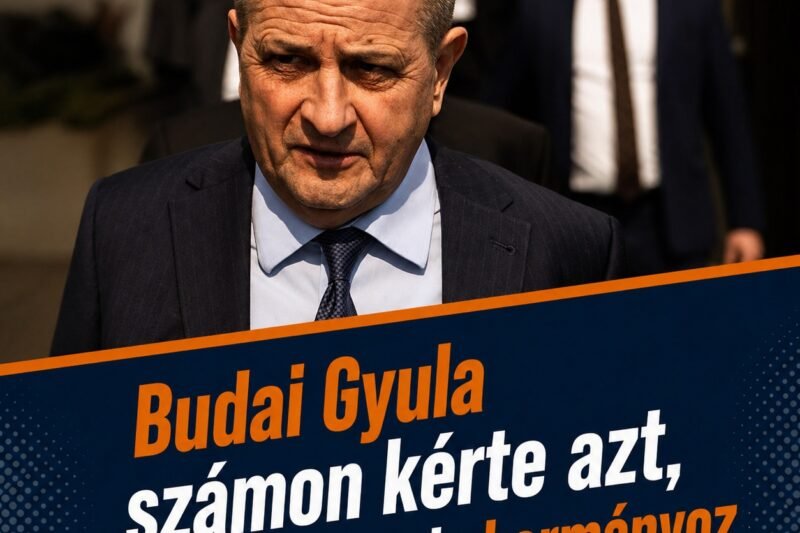 Budai Gyula rossz ajtón kopogtat: még a Fidesz van kormányon, nem Magyar Péter