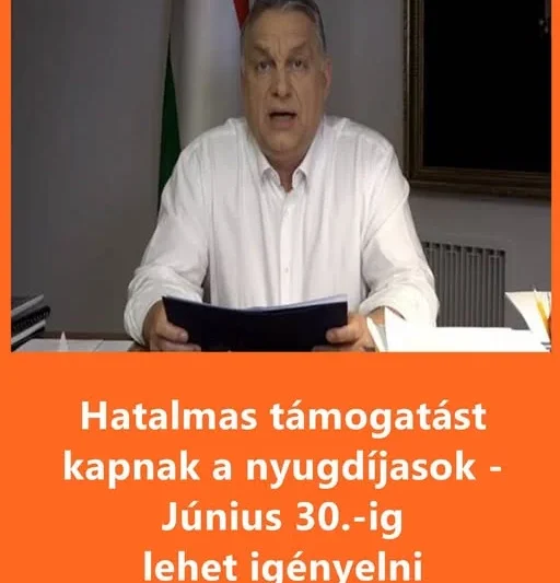 Hatalmas támogatást kapnak a nyugdíjasok – Június 30.-ig lehet igényelni