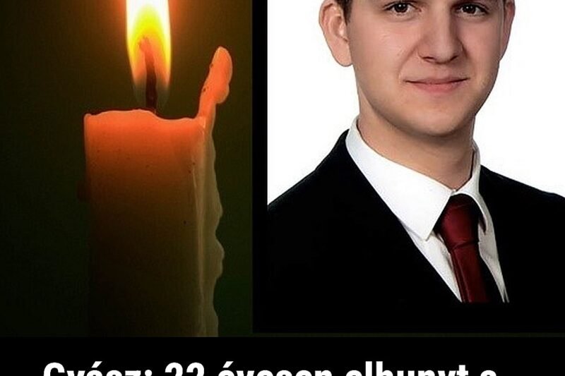 22 évesen elhunyt a Széchenyi István Egyetem hallgatója