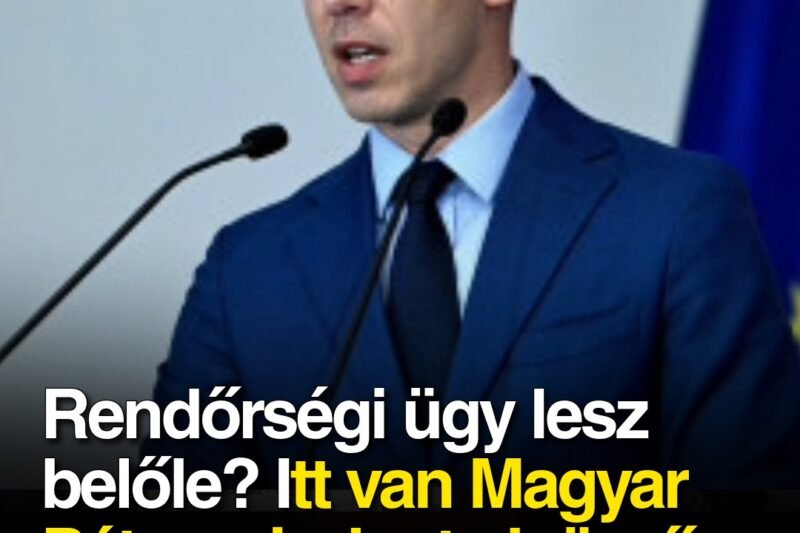 Rendőrségi ügy lesz belőle? Itt van Magyar Péter mindent elsöprő bejelentése, hatalmas fordulat jött
