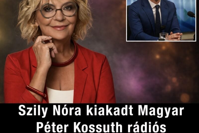 Szily Nóra kiakadt Magyar Péter Kossuth rádiós interjúján: döbbenetes dolgot mondott
