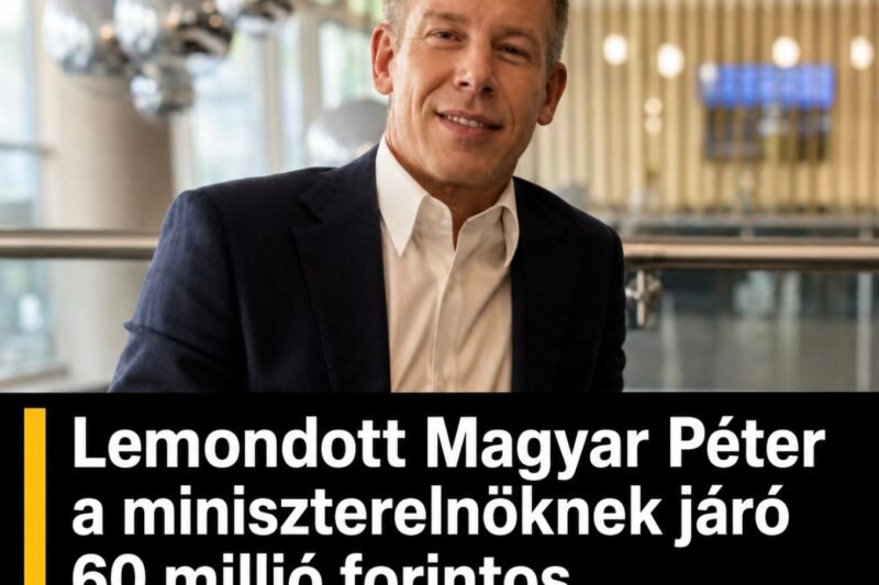 Lemondott Magyar Péter a miniszterelnöknek járó 60 milliónyi fizetéséről – Fontosabb dolgokra kell a pénz