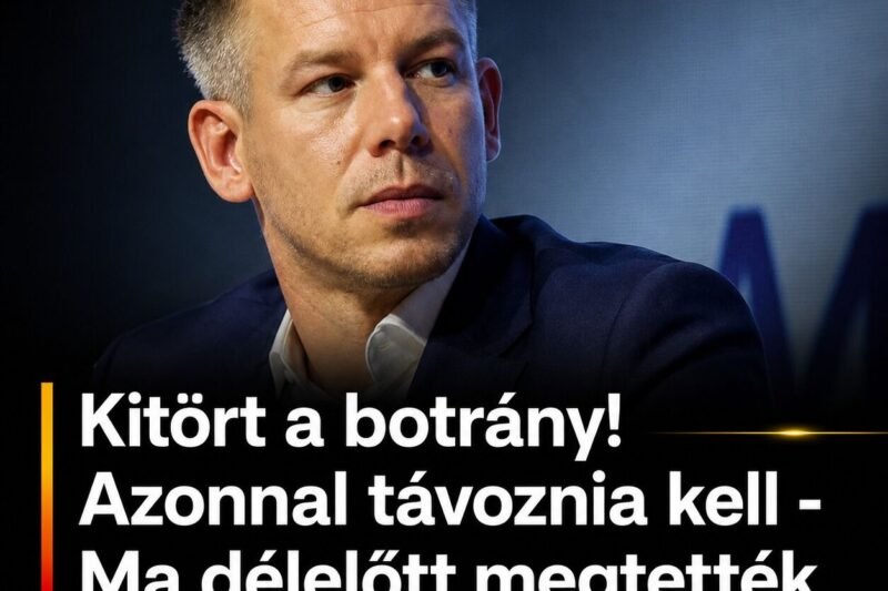 Kitört a botrány! Azonnal távoznia kell – Ma délelőtt megtették Magyar Péterrel