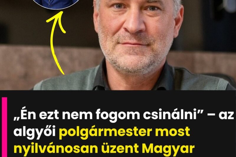 „Őszinte leszek, én ezt nem fogom csinálni” – az algyői polgármester lemond, ha Magyar Péter csökkenti a fizetését
