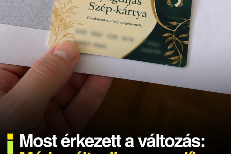 Most érkezett a változás: Máris változik a nyugdíjas szépkártya, már lehet tudni mikor küldik