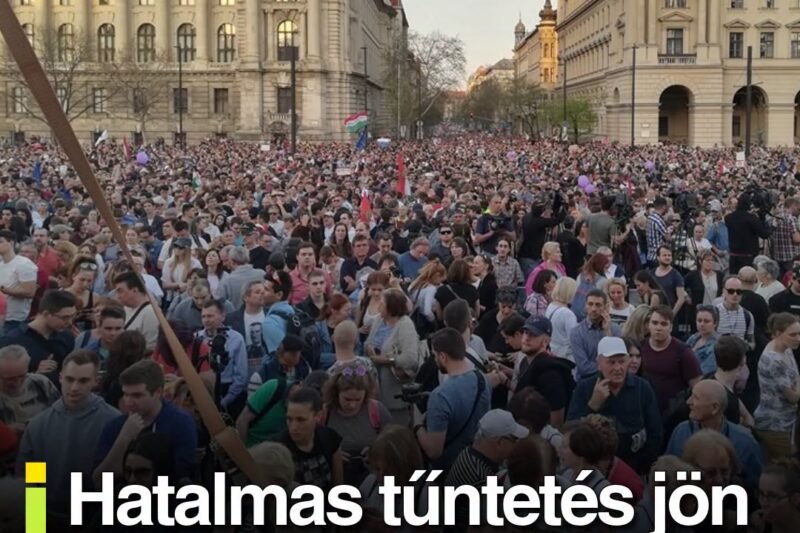 Hatalmas tűntetés jön Budapesten: ezt lehet tudni róla