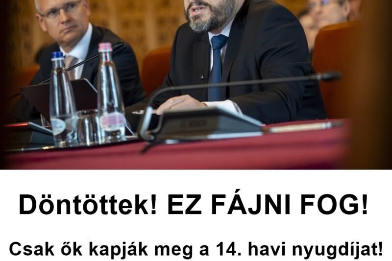 Döntöttek! Csak ők kapják meg a 14. havi nyugdíjat