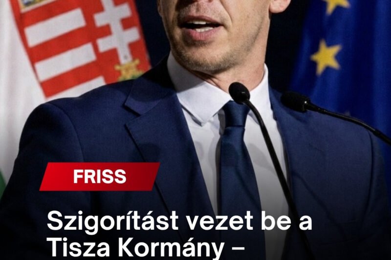 Szigorítást vezet be a Tisza Kormány – Az ország teljes területén életbe lép