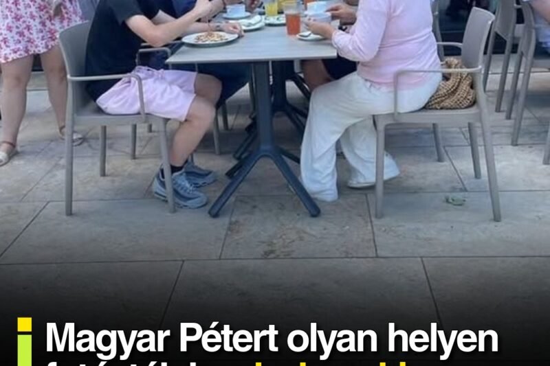 Magyar Pétert olyan helyen fotózták le, ahol senki nem számított rá: egyetlen kérdéssel mindenkit meglepett