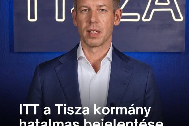 ITT a Tisza kormány bejelentése, betiltják Magyarországon