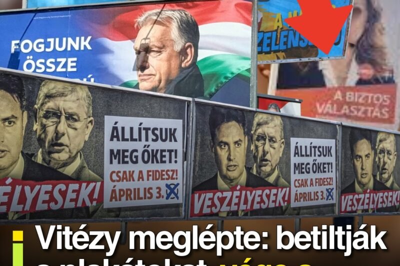 Vitézy meglépte: betiltanák a gyűlöletplakátokat, vége lehet a mindent elborító politikai plakáterdőknek