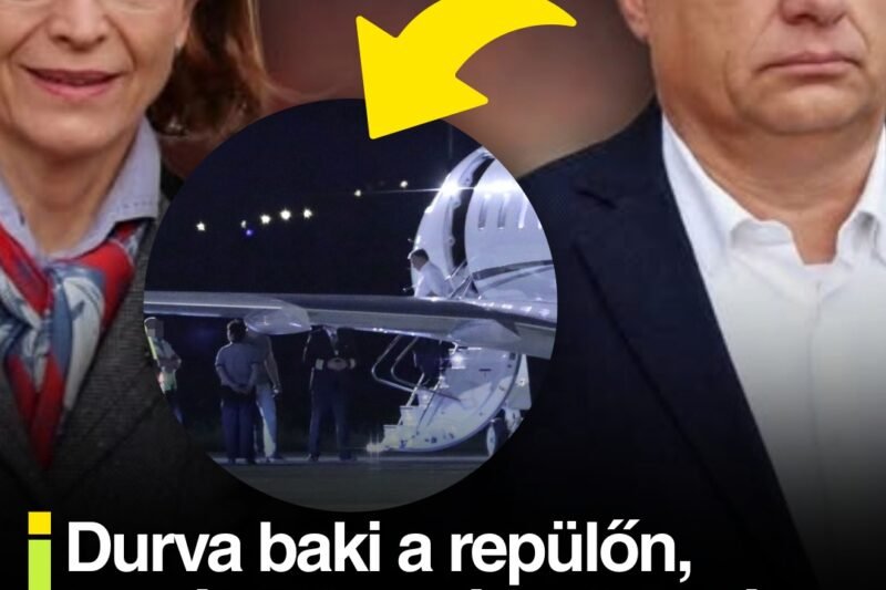 Durva baki a repülőn, Orbán Viktor és a felesége olyat tettek, amit még évekig emlegetni fognak