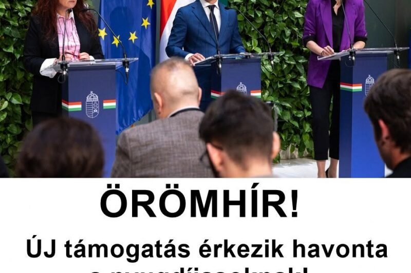 RENDKÍVÜLI! Most jött a bejelentés egyenesen Magyar Pétertől! Már biztos! Teljesen ÚJ támogatás is érkezik havonta a nyugdíjasoknak! – ITT a dátum is mikor: