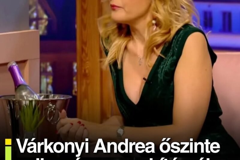 Várkonyi Andrea őszinte vallomása: Nekem többet ért a méltóságom és a tartásom