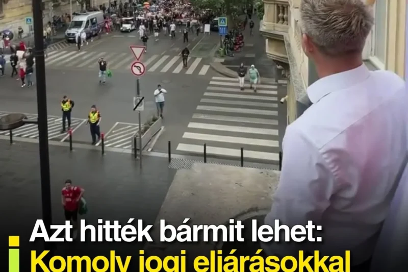 Azt hitték bármit lehet: Komoly jogi eljárásokkal nézhetnek szembe a Magyar Péter ellen tüntetők