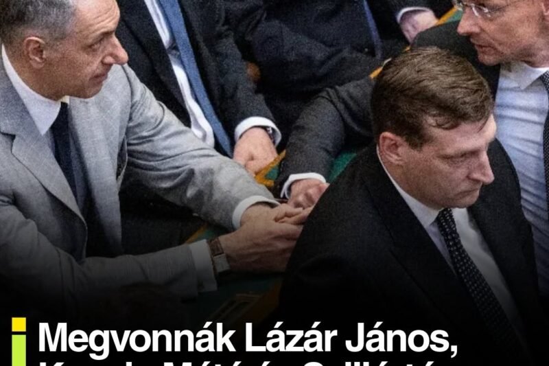 Megvonnák Lázár János, Kocsis Máté és Szijjártó Péter fizetését, mert nem járnak be az Országgyűlésbe
