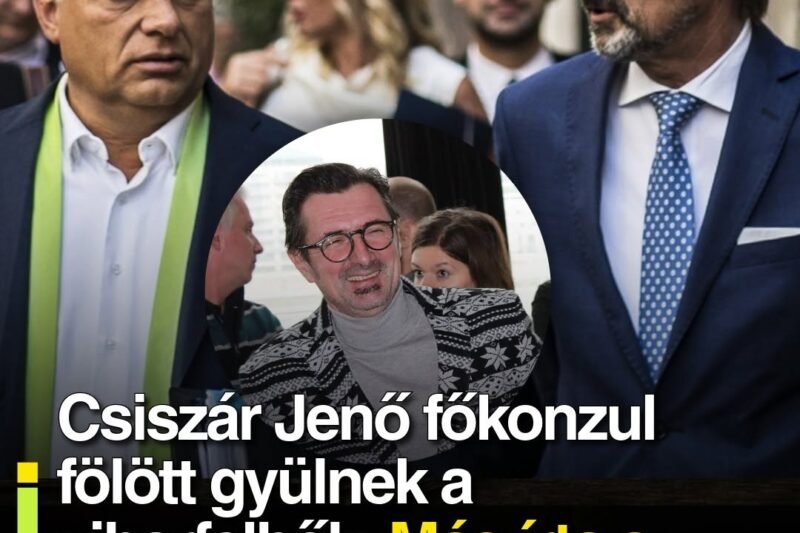 Csiszár Jenő főkonzul fölött gyülnek a viharfelhők: Más írta a szakdolgotatát? Elvehetik a diplomata pozicióját