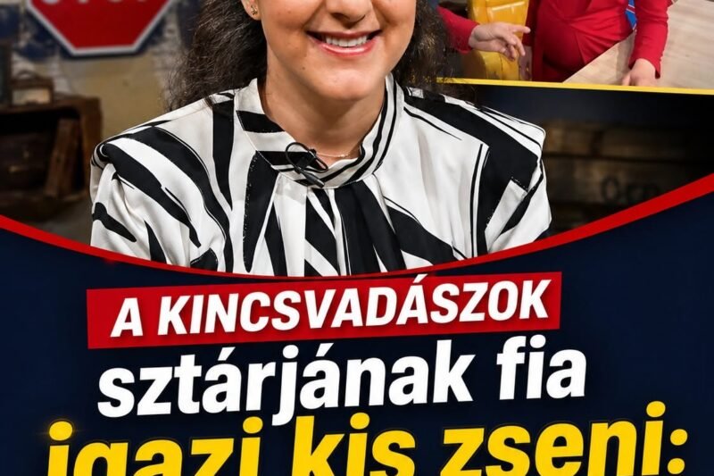 A Kincsvadászok sztárjának fia igazi kis zseni: Kelen Anna nagyon büszke anyuka lehet