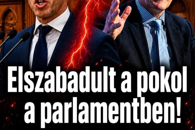 Elszabadult a pokol a parlamentben! Magyar Péter nekiesett a…