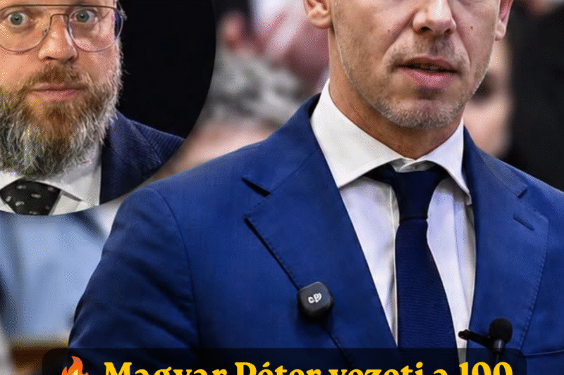 Magyar Péter vezeti a 100 legbefolyásosabb magyar listáját!Orbán Viktor egyre lentebb süllyed!