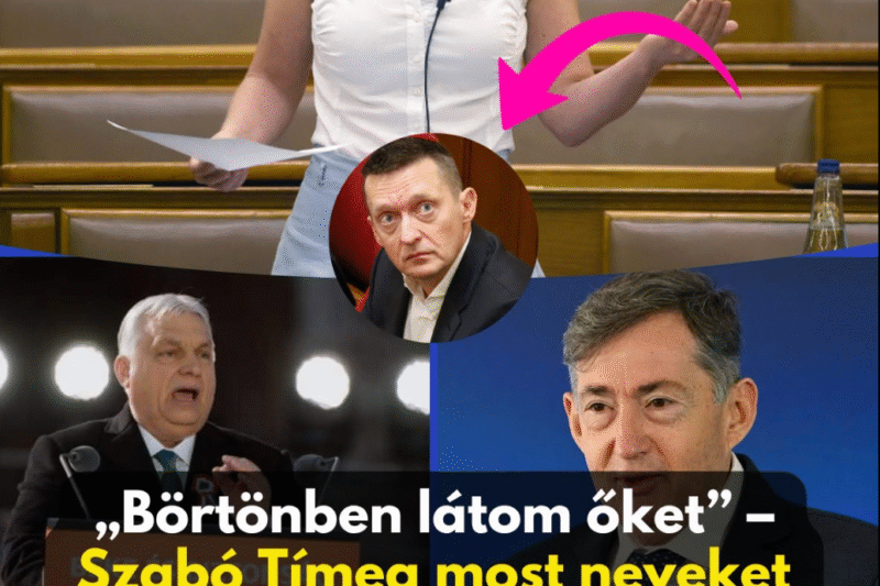 „Orbán Viktor elszámoltatása nélkül nem lenne valódi az igazságtétel” – Szabó Tímea neveket is mondott, akiket börtönben látna