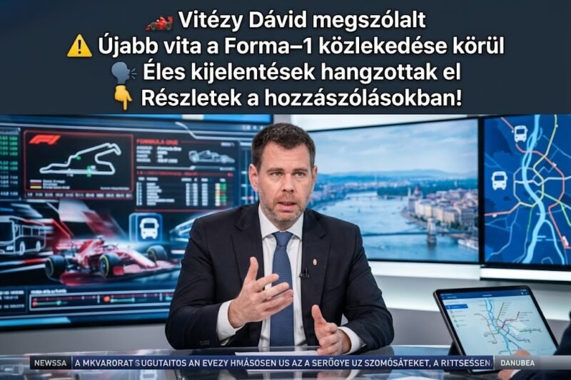 🚨 ÚJABB SZÓVÁLTÁS A FORMA–1 KÖRÜL! 🏎️