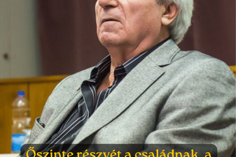 Elhunyt Szilágyi Tibor